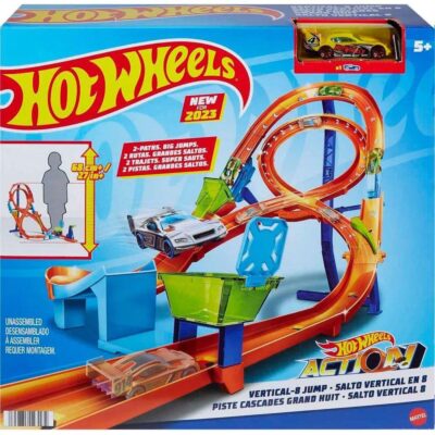 PISTA HOT WHEELS SALTO VERTICAL 8 HMB15 - MATTEL