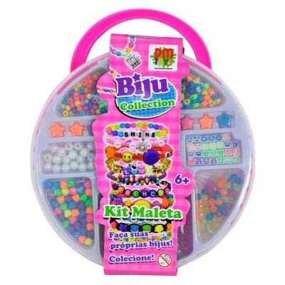 BIJU COLLECTION KIT MALETA CORES SORT DMT6314 - DM TOYS - Imagem 2