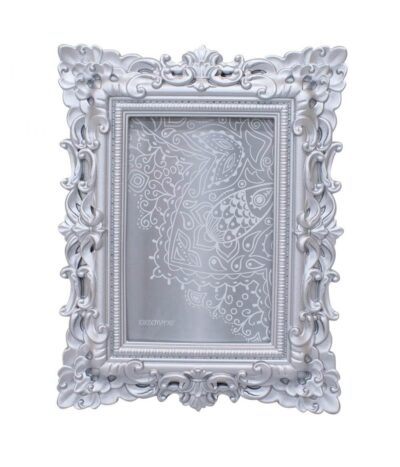 PORTA RETRATO PLASTICO PRATA 10X15 SF87021-4R-S - TAIMES