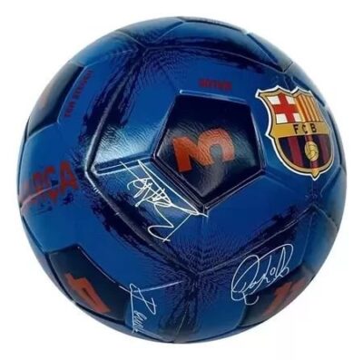 BOLA DE FUTEBOL N5 BARCELONA  ASSINATURAS 1386 - FUTEBOL E MAGIA - Imagem 3